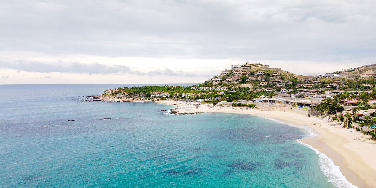 Palmilla Beach Cabo from above